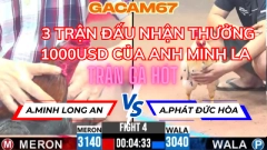 TỔNG HỢP TRẬN THẮNG LIÊN TIẾPCỦA ANH MINH LONG AN NHẬN 1000 USD TẠI BỒ CPC3 3042025