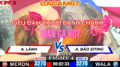 TRẬN 4 TẠI CPC2 NGÀY 18-4 ANH LÀNH VS ANH BẢO SITING (ĐIỀU ĐÂM CHUỐI BANH CHÀNH)