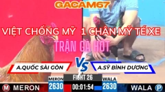 TRẬN 26 TẠI CPC3 NGÀY 1-5 ANH QUỐC SG VS ANH SỸ BD (VIỆT CHỐNG MỸ 1 CHÂN MỸ TÉ XE )
