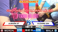 GIAO CHÂN ĐỎ HẠ XANH LỘI GIÒ TRẬN 10 TẠI BỒ CPC3 NGÀY 10-6-2025