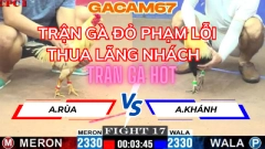 NÀY ĐỎ KHÔNG TẬP CHUNG ĐỂ PHẠM LỖI THUA LÃNG NHÁCH TRẬN17 TẠI CPC1 NGÀY 2-6